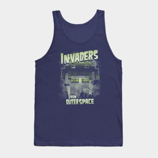 Invaders from outer space Tank Top